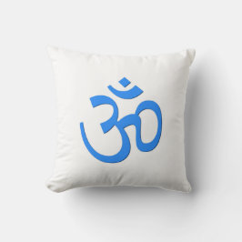 almohada de flores Om Yin Yang