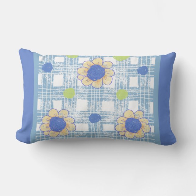 Almohada de flores para lanzar (Anverso)