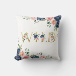 Almohada de flores silvestres