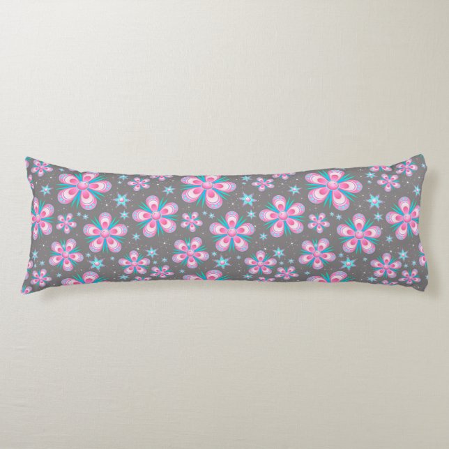 almohada de flores y estrellas (Anverso)