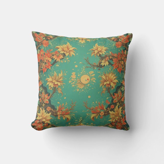 almohada de fondo chino (Anverso)