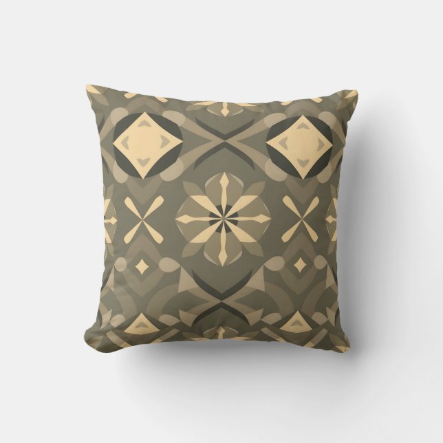 Almohada de Formas Geométricas - Decoración de Hog (Anverso)