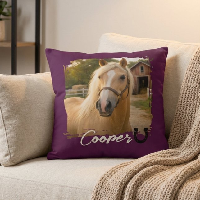 Almohada de foto de Borgoña para amantes de los ca (Subido por el creador)