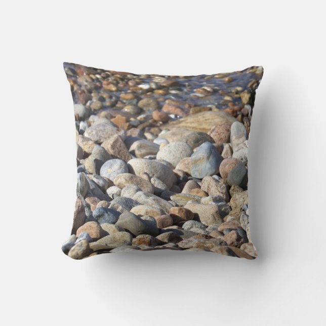 Almohada de foto Pebbles (Anverso)