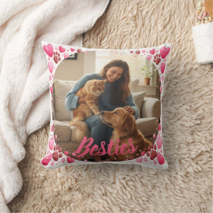 Almohada de foto personalizada para amantes de las