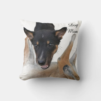 Almohada de foto personalizada para mamá de perro