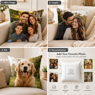 Almohada de Foto Personalizada | Regalo Personaliz