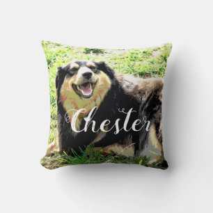 almohada de fotos personalizado perro añada tu pro