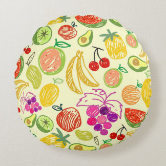 almohada de fruta mixta