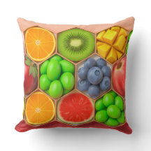 almohada de frutas