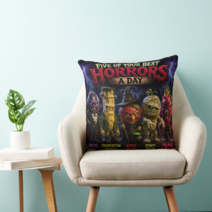 Almohada de frutas monstruosas/almohada de monstru