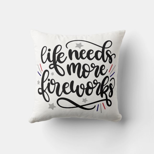 Almohada de fuegos artificiales (Reverso)