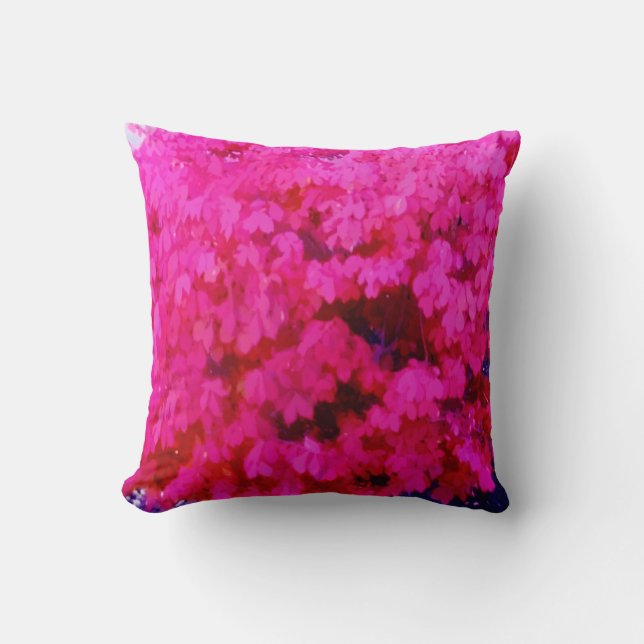 Almohada de Fuschia Bush (Anverso)