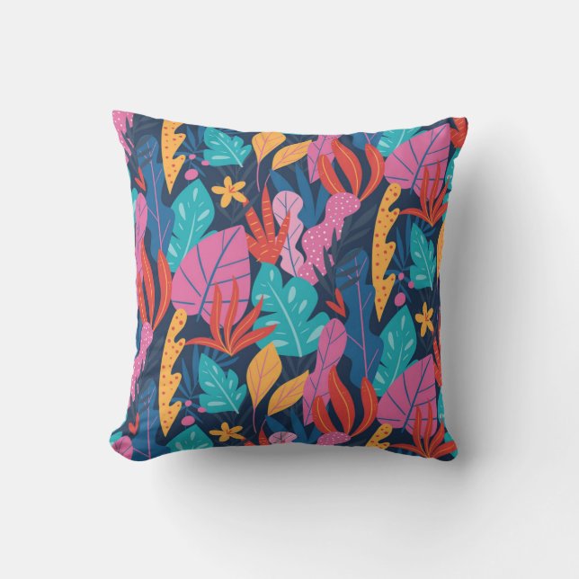 Almohada de Fusión de Color Elegante (Anverso)