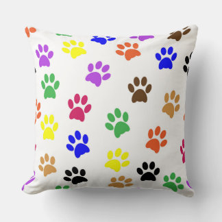 almohada de garras de gato