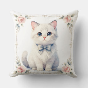 almohada de gatito lindo