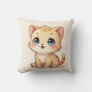 Almohada de gatito suave