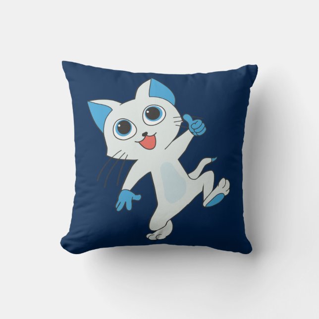 almohada de gato bailarín (Anverso)