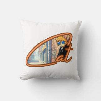 Almohada de gato de anime