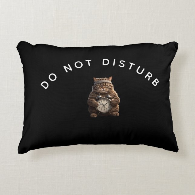 Almohada de Gato de Gimnasio Fuera de Servicio (Anverso)