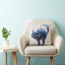 Almohada de gato de medianoche
