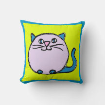 almohada de gato de pollo