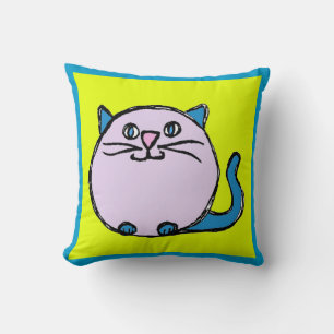 almohada de gato de pollo