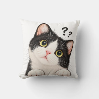 Almohada de gato de traje de好奇 Cute – Boki Day