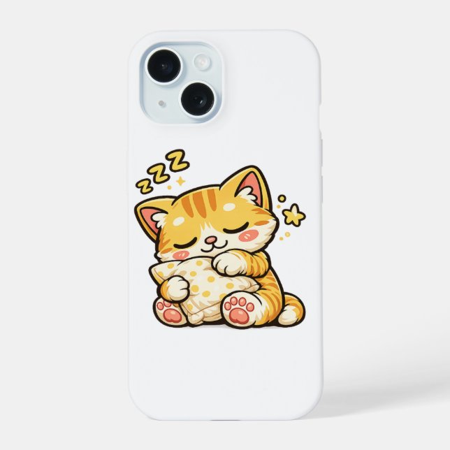 Almohada de gato dormilón lindo (Reverso )