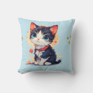 almohada de gato lindo para tirar