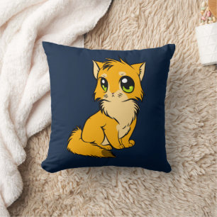 ALMOHADA DE GATO PARA HABITACIÓN DE NIÑOS O GUARDE