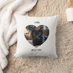 Almohada de gato personalizada regalo de recuerdo 