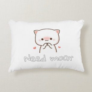 Almohada de Gato Realista – Necesito Más Calma