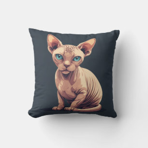 Almohada de gato sin pelo sphynx