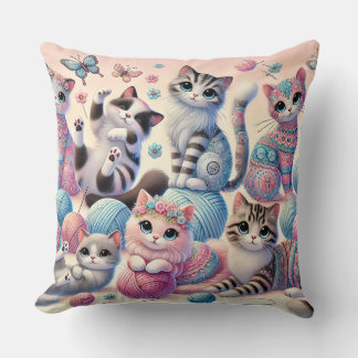 Almohada de gato suave