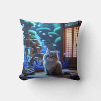 Almohada de gato suave - Decoración agradable y ac