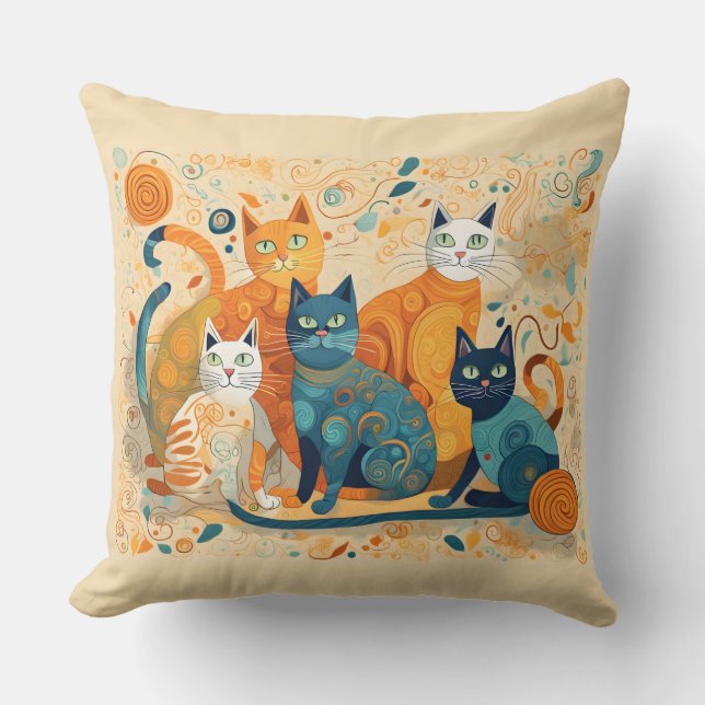 almohada de gatos tranquilizantes (Anverso)
