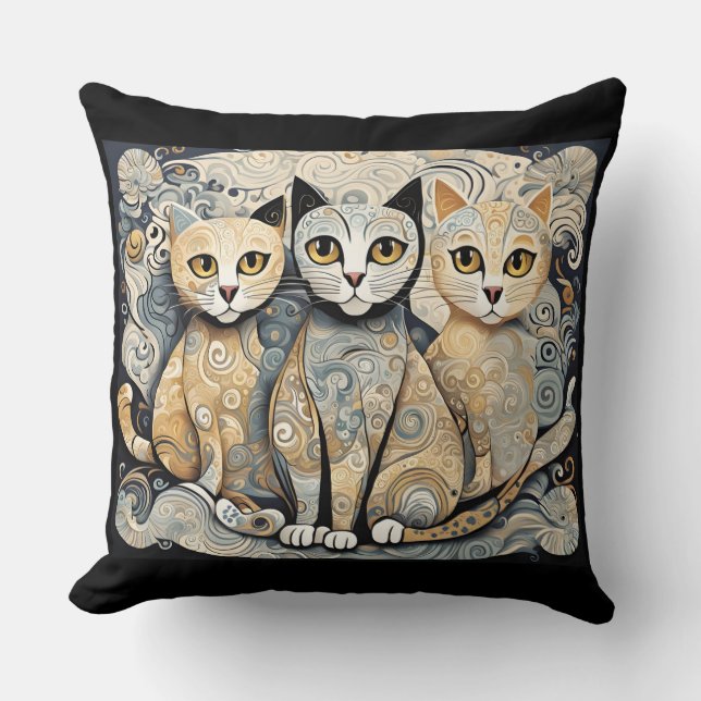 almohada de gatos tranquilizantes (Anverso)
