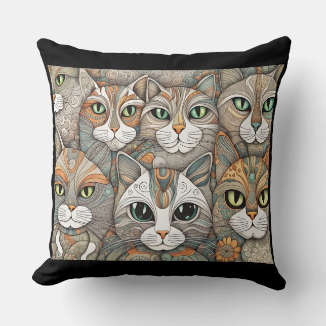 almohada de gatos tranquilizantes (Anverso)