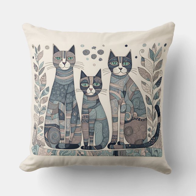 almohada de gatos tranquilizantes (Anverso)