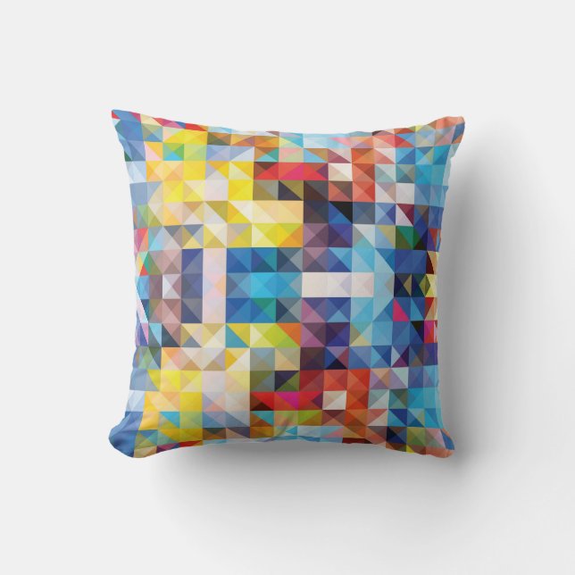 Almohada de Geo del triángulo (Anverso)