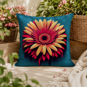 Almohada de Gerbera Daisy para comodidad inspirada