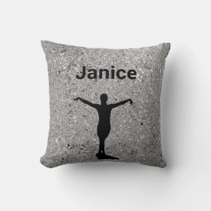 Almohada de Gimnasia Femenina Xcel Plata