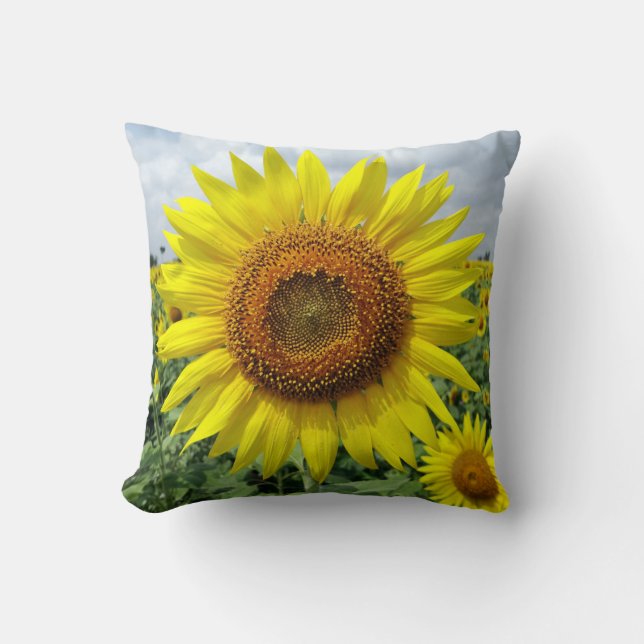 Almohada de girasol (Anverso)