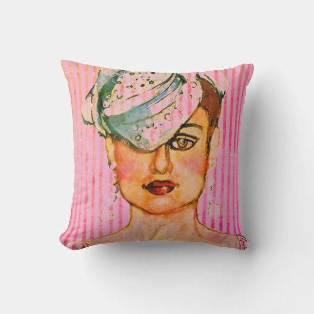 Almohada de Glamour Art París Modelo de Alta Costu (Anverso)