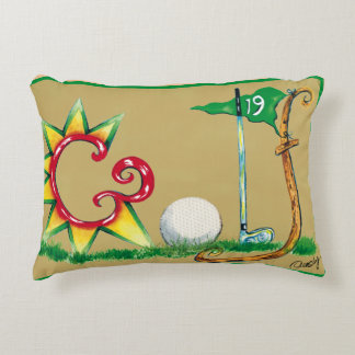 almohada de golf