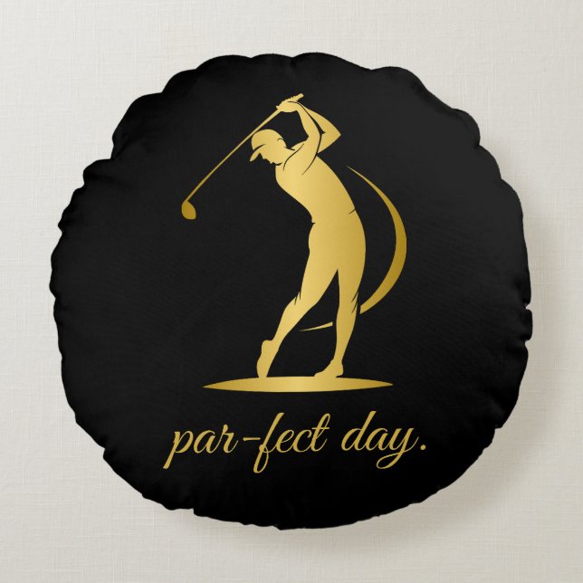 almohada de golf personalizado (Anverso)