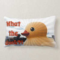Almohada de goma del pato