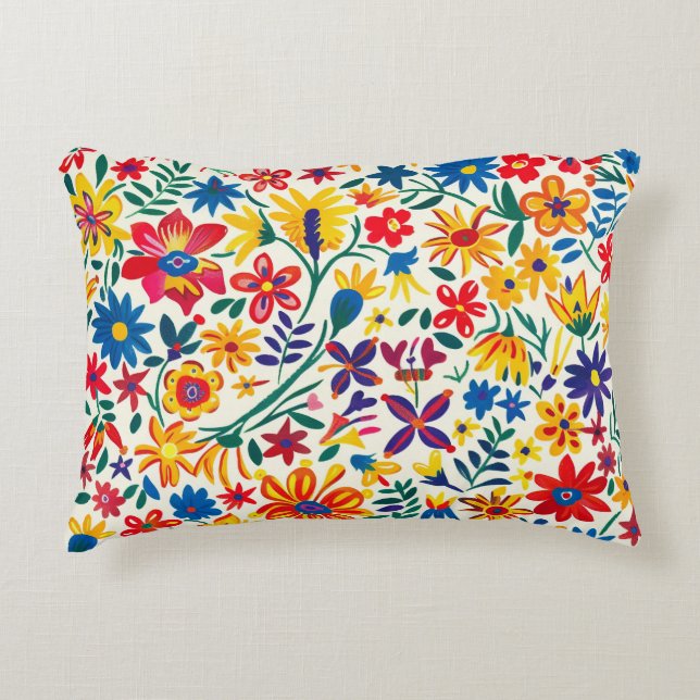 Almohada de gracia floral inagotable (Anverso)