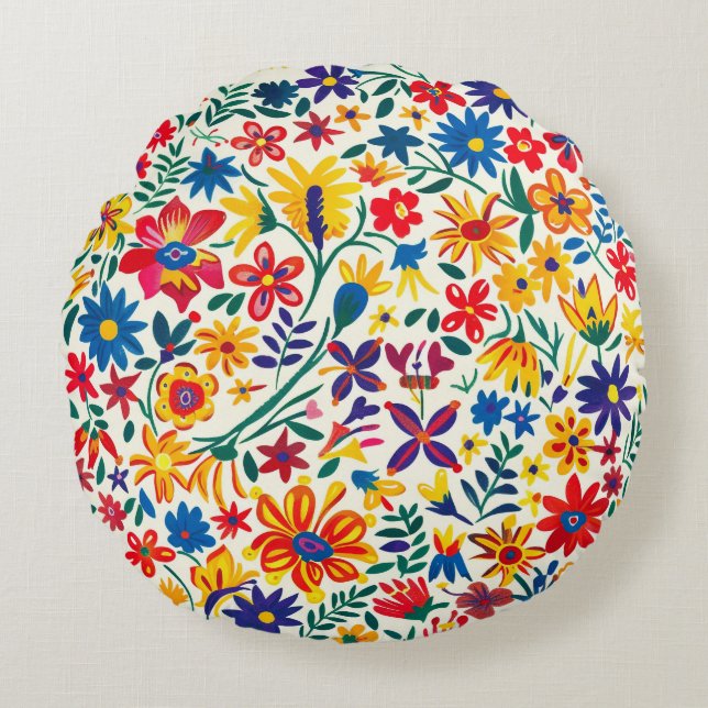 Almohada de Gracia Floral Inagotable (Anverso)